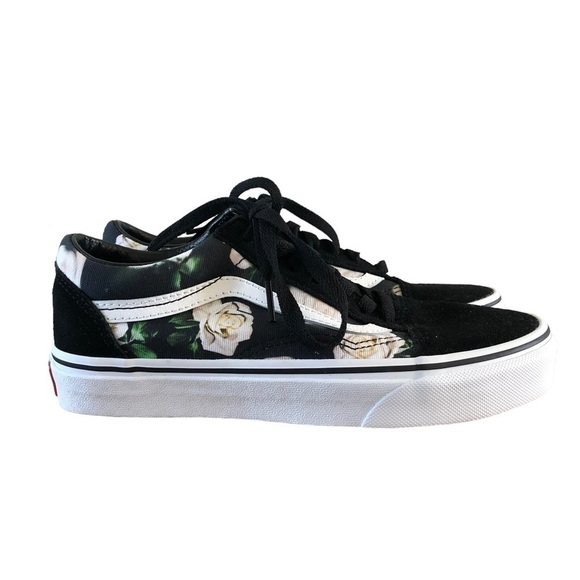 Vans Old Skool Romantic Floral Platform Sneakers 6 - Picture 1 of 6